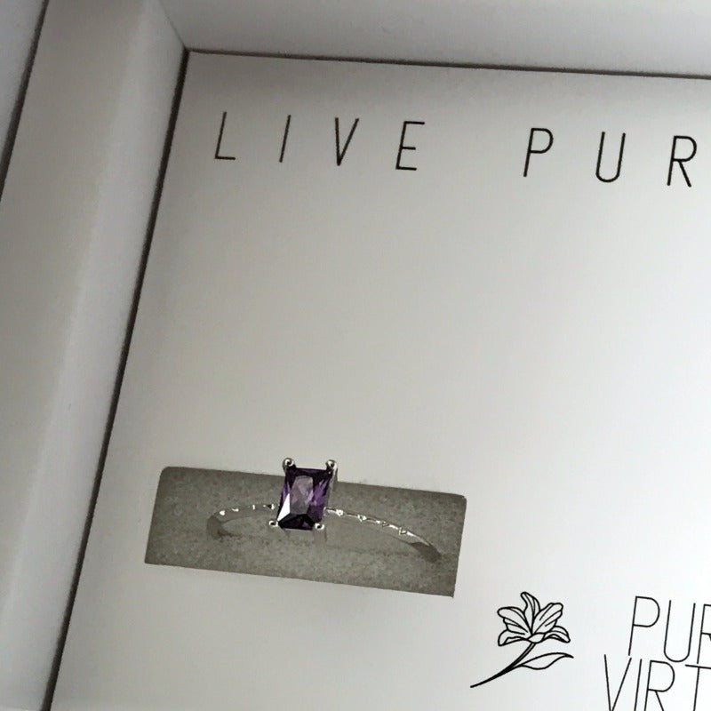 Amethyst Ring - Purity Ring Kit