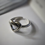 Knotted Heart Purity Ring Kit -Adjustable