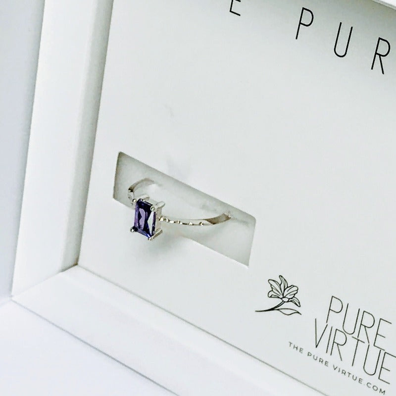 Amethyst Ring - Purity Ring Kit